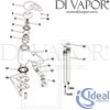 Ideal Standard Idyll Two Single Lever Mixer Kit Tap Spare Parts